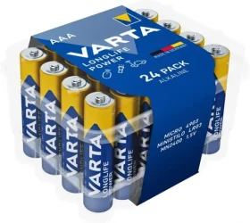 Varta Longlife Power Baterie AAA 24 ks / 1.5V / alkalická / v boxu