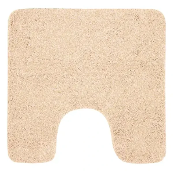 Spirella GOBI koupelnová WC předložka 55 x 55 cm světle béžová / mikrovlákno (7610583125149)