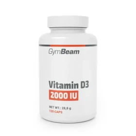 Vitamín D3 2000 IU - GymBeam (240 kaps.) (6503-6-240caps-01)