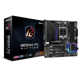 ASRock B650M Phantom Gaming Riptide / B650 / AM5 / 4x DDR5 / PCIEx16 / 1x 2.5GLAN / mATX (90-MXBJ90-A0UAYZ)