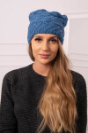 Dámská čepice Dagmara K332 dark denim UNI