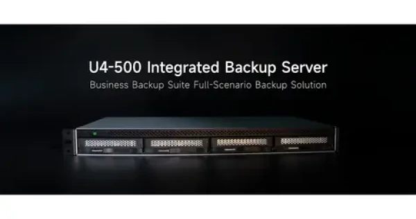 TerraMaster U4-500 / NAS / 1U Rack / 4x SATA HDD/SSD / Intel Core i3-1215U / 8GB DDR5 / 2x 10GbE / Diskless (U4-500)