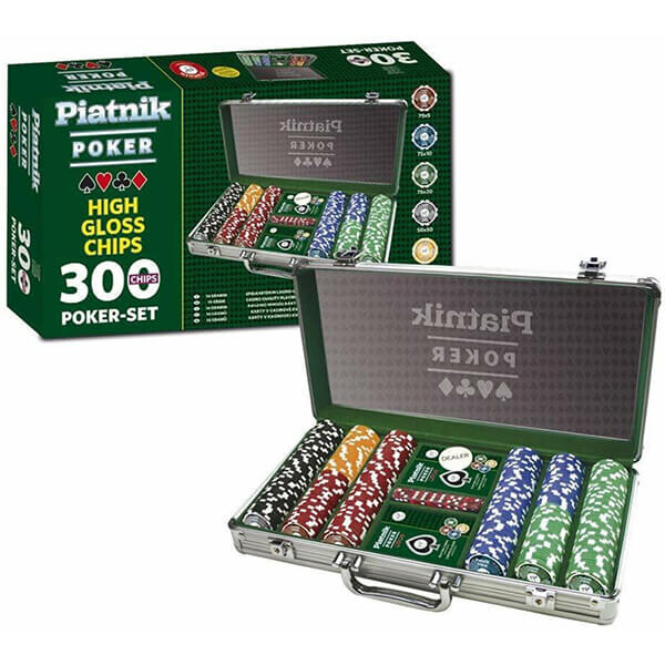 Poker set 300 High Gloss Chips