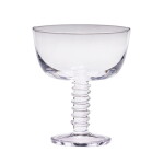 Hübsch Sklenička na šampaňské / pohár Clink Clear 300 ml, čirá barva, sklo