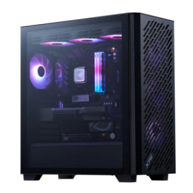 ADATA XPG case VALOR AIR PRO, ATX, Průhledná bočnice, 4x 120mm ARGB Fan, Černá EDF_748764