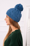 Fleecová čepice Stefania K278 denim UNI