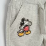 Sportovní kalhoty Mickey Mouse- šedé - 68 GREY MELANGE