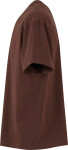 New Morning Studios NM 003 Unisex oversize tričko z těžké bavlny 57.0003 chocolate brown 4XL