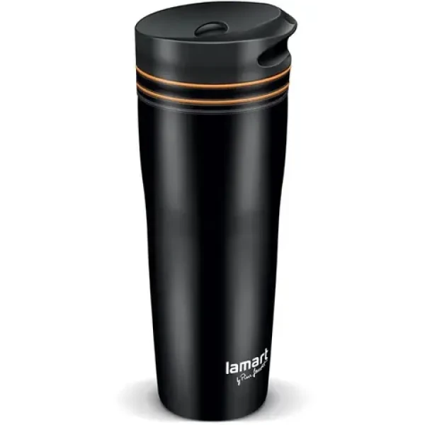 Lamart Manq Termohrnek 360ml černo-oranžová (8590669251308)