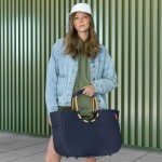 Nákupní taška Reisenthel Loopshopper L Midnight gold