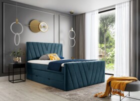 Boxspring Candice Rozměr: 140 x 200 cm, látka: Nube 40
