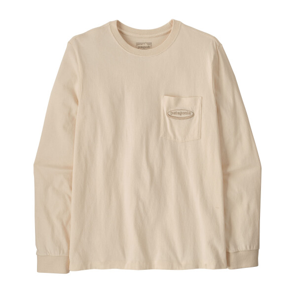 PATAGONIA M's L/S MW '95 Oval Logo Pocket Tee, UDNL (vzorek) velikost: M