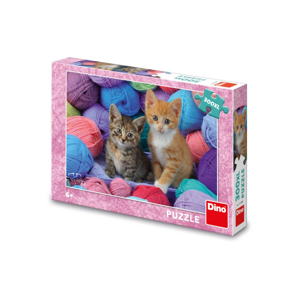 Puzzle Koťátka ve vlně 300 XL dílků - Deltim