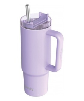 Nerezový termohrnek s brčkem Stream Purple 950ml