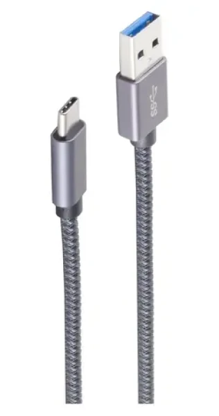 Shiverpeaks USB-A - USB-C adaptérový kabel / Kabel / USB 3.2 Gen 2 / 10 Gbps / 2 m (BS13-38030)