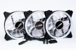 1stCOOL AURA EVO 1 ARGB / Sada ventilátorů / 120 mm / 3 ks / ARGB / řadič (KIT-AURA-EVO-1)