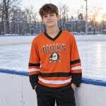 Outerstuff Dětský dres Anaheim Ducks NHL Fashion Hockey Jersey Velikost: Dětské XXL (18 – 20 let)