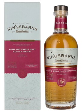 Kingsbarns BALCOMIE Lowland Single Malt Scotch Whisky 0,7L - Dárkové balení