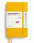 Týdenní plánovač Sunflower, Pocket A6 2027, anglicky