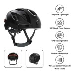 Multifunkční cyklistická helma se zabudovanou WiFi kamerou, handsfree a světlem - RAW3
