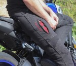 Pánské kalhoty Trilobite Parado monolayer Aaa slim fit black (Prodloužené) - 40 / černá