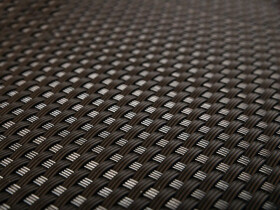 GEOMAT Oboustranná ratanová clona Polyrattan mat RD 1×3 m²]