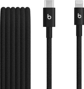 Beats kabel USB-C (M) - Lightning (M) 1.5m černá / opletený (MDGK4EE/A)