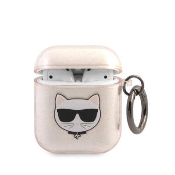 Karl Lagerfeld Apple AirPods cover Glitter Choupette KLA2UCHGD