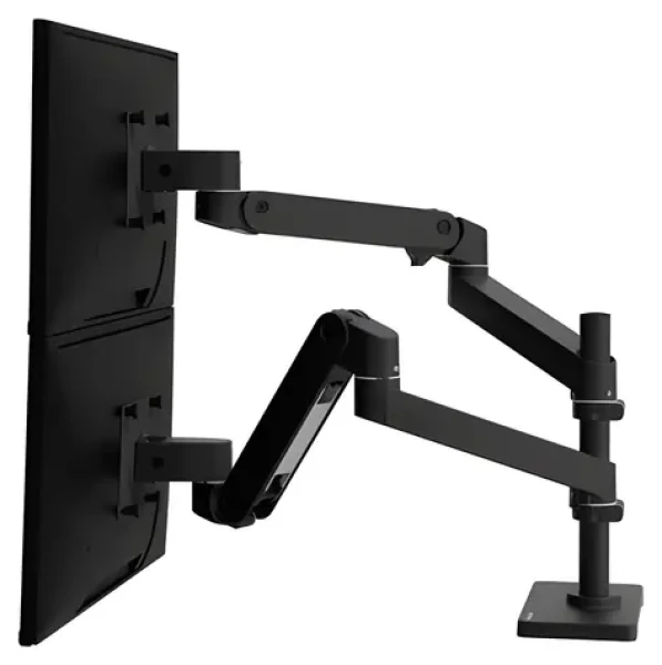 Ergotron LX Pro Dual Stacking Arm černá / Stolní rameno pro 2 monitory (45-690-292)