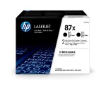 HP 87X 2-pack High Yield Black Original LaserJet Toner Cartridges (CF287XD) (18,000 / 18,000 pages) EDF_1006235