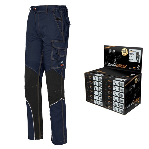 Industrial Starter Stretch EXTREME 8830 pracovní kalhoty Modrá