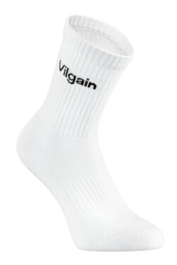 Vilgain Logotype Crew Socks 35 38 white