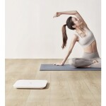 Xiaomi Mi Smart Scale 2 bílá / Osobní váha / LED displej / BT 5.0 / BMI / napájení 3x AAA / Android a iOS (6934177708022)