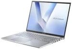 ASUS Vivobook stříbrná / Notebook / 16" WUXGA OLED / Ryzen 7 170 / 16GB DDR5 / 1TB SSD / AMD Radeon Graphics / W11H (M1605NAQ-OLED048W)