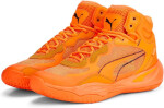 Pánské sportovní boty Playmaker Pro Mid Laser M 378327 01 Neon oranžová - Puma neonová oranžová 45