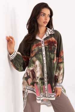 Košile s dlouhým rukávem model 218394 Rue Paris universal