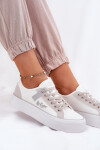 Dámské Tenisky Na Platformě Lee Cooper LCW-25-31-3479L Bílý-Světlý 36