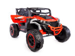 Mamido Elektrické autíčko Buggy Racing Speed 22 červené | 4x4 | 12V10Ah | 180W | EVA | LED | 2,4Ghz | ECO kůže