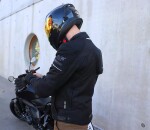 Helma na moto Xrc Vega glossy black - S / černá