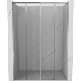 MEXEN/S - Rox posuvné sprchové dveře 140, transparent, chrom 8C2-140-002-01-00