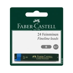 FABER-CASTELL Náplň do mechanické tužky / 0,7mm / 2ks / černá (122298)