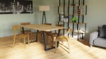 BRADOP Jídelní stůl System RUNE-06 (S40406) - lamino/kov BRA-S40406-RUNE