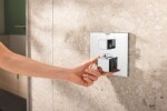 GROHE - Precision Cube Sprchový set s termostatem pod omítku, 31x31 cm, chrom 34879000