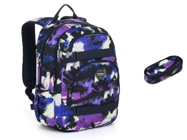 Studentský batoh s urban designem VIKI 25077 SET SMALL