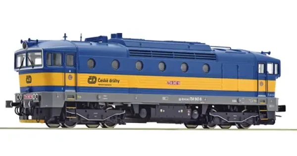 Roco 7300089 Dieselová lokomotiva 754 047 ČD Brejlovec