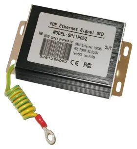XtendLan Přepěťová ochrana UTP vedení s PoE / Přepěťová ochrana / 100/1000 Mbit/s / chrání všechny páry / 2x RJ-45 (SP11POE2)