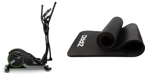 Zipro Wave Eliptický trenažér + tréninková podložka / 5kg setrvačník / nosnost 120 kg (8426495)