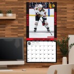 JF Turner Kalendář Chicago Blackhawks NHL 2027 Wall Calendar