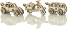 Wooden City 3D Puzzle přívěsky vozidla