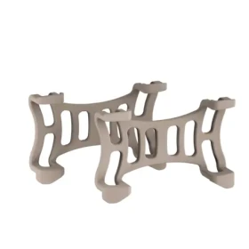 Tractive TRDOG6CBR2 Gumové upevňovací spony pro GPS DOG 6 (2ks) hnědá (TRDOG6CBR2)